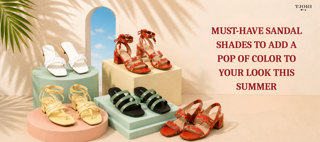 Must-Have Sandal Shades to Add a Pop of Color to Your Look this Summer