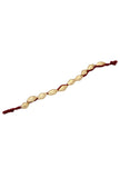 Set of 2: Poppy Red Single Strand Anklet