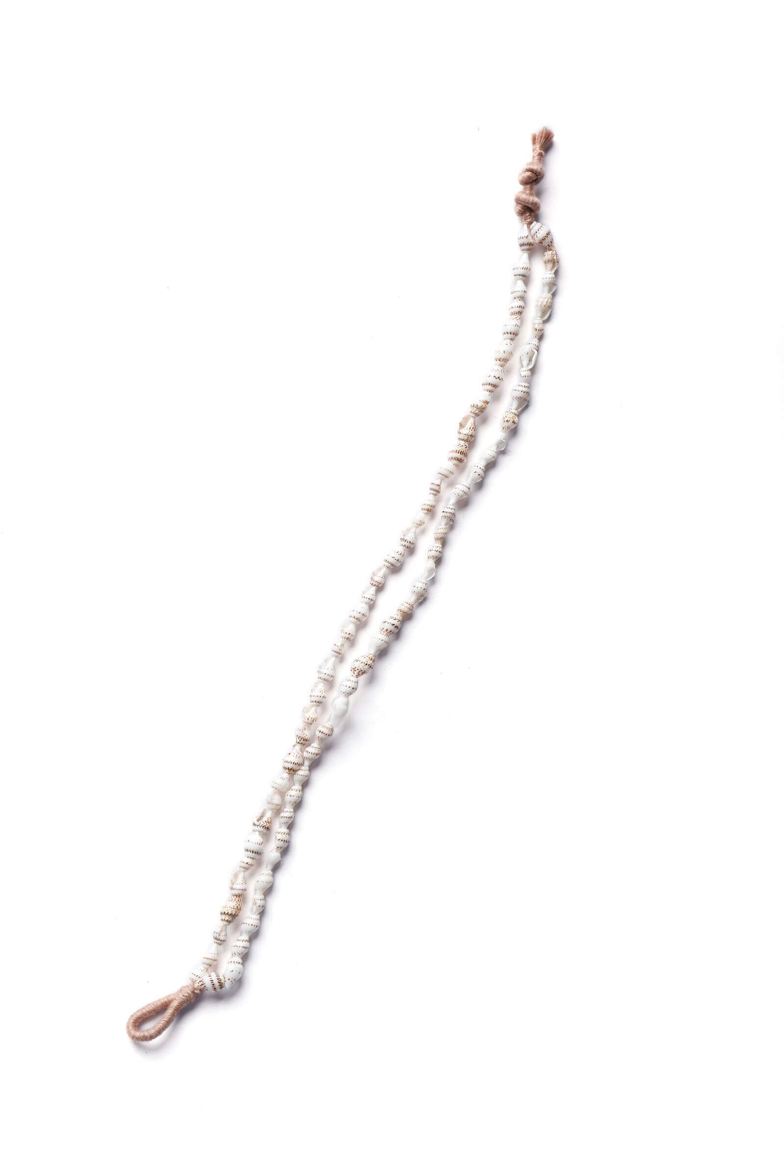 Double Row Small Seashells Anklet