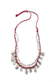 German Silver Cowrie Shell Necklace