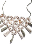 Cowrie Shell Thread Necklace