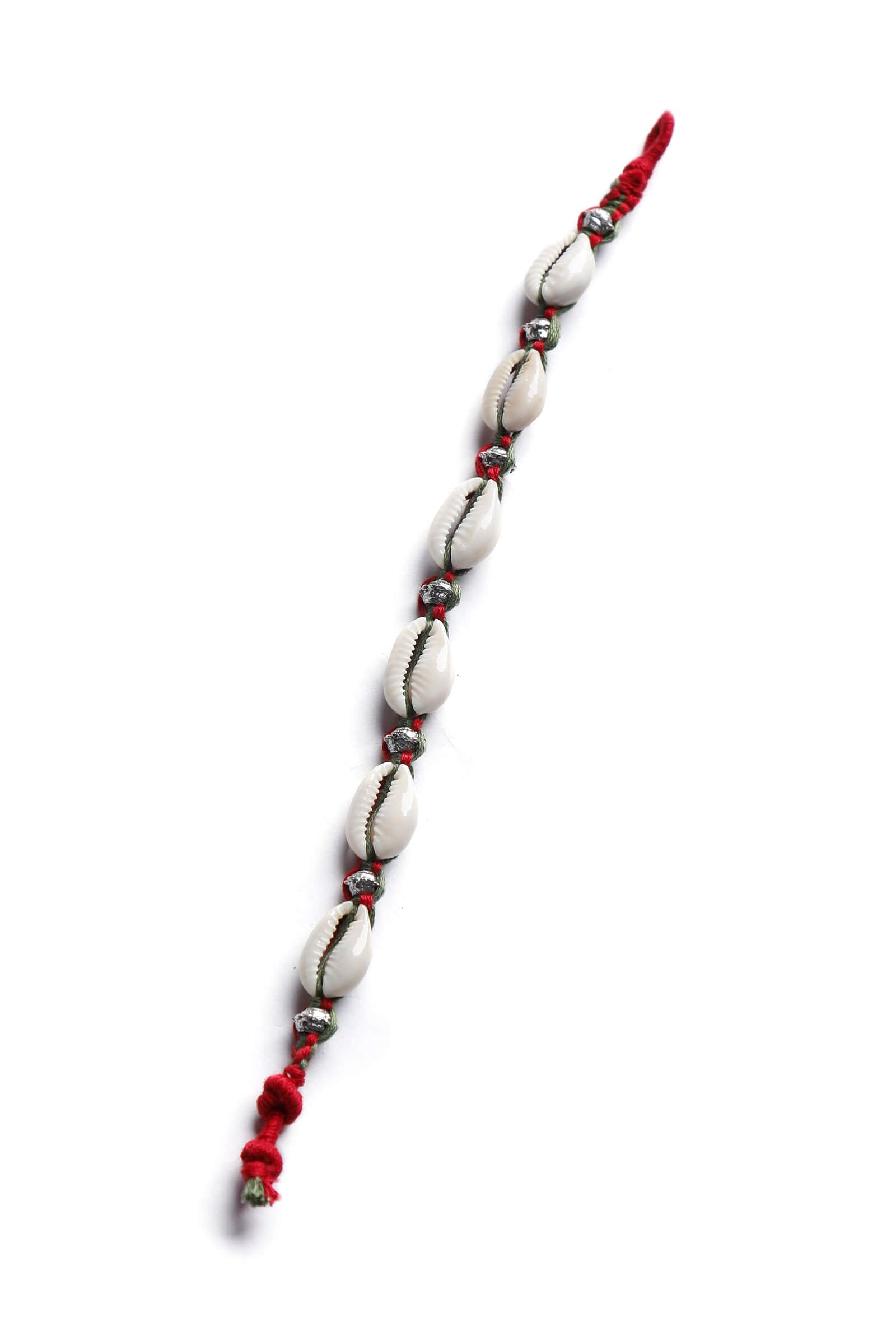 Beaded Seashell Anklet