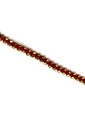Trendy Kashish Maroon Anklets in German Silver