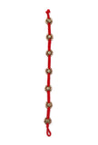 Tangerine Thread Tribal Motif Anklet