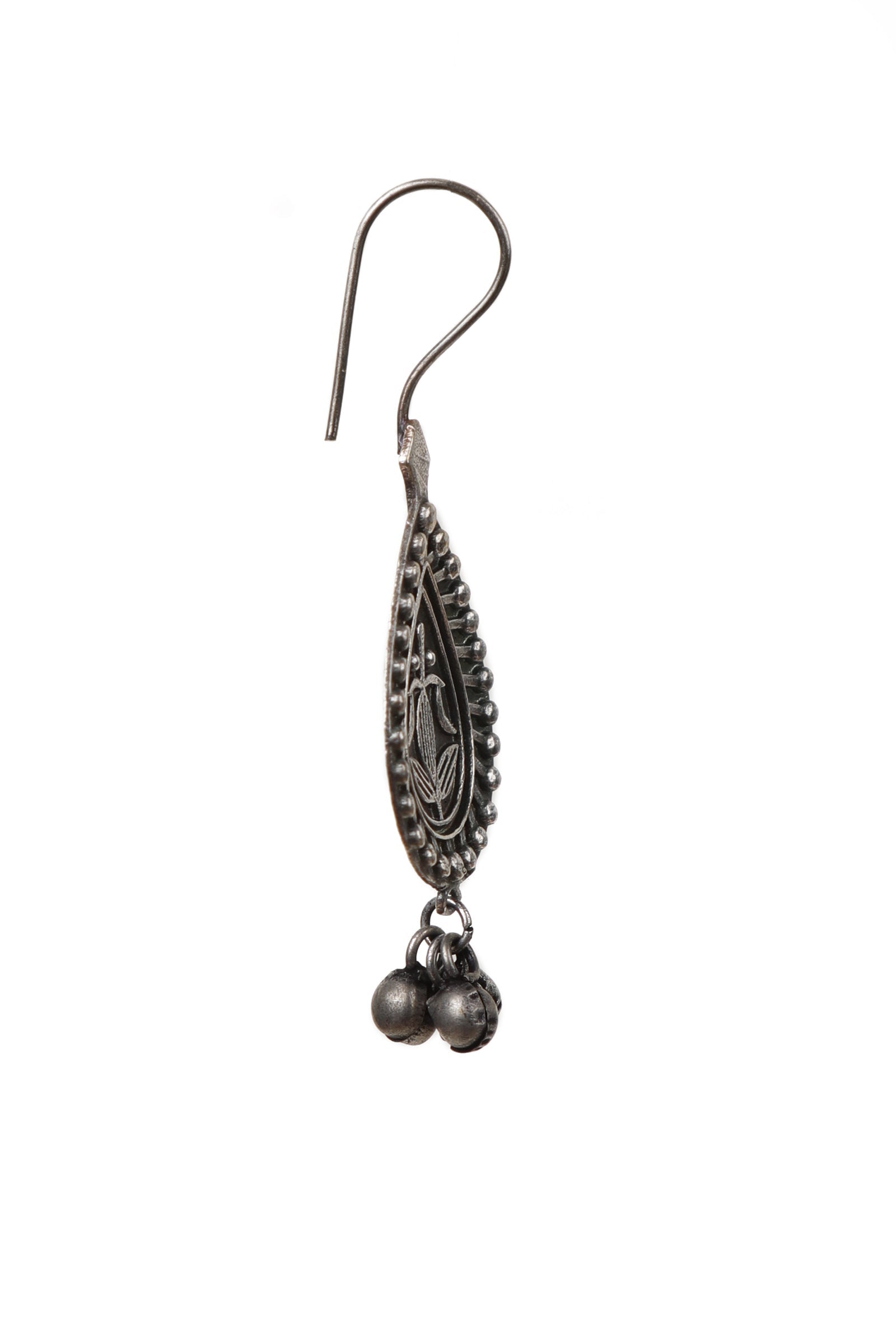 Antique Ghungroo Hook Danglers