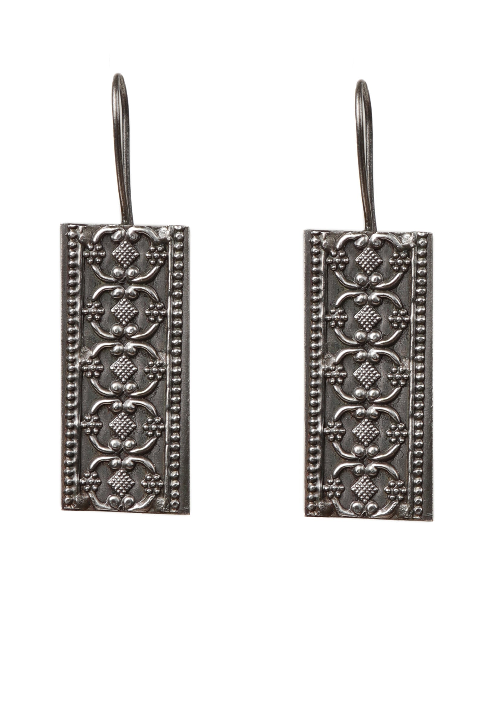 Rectangle Textured Hook Danglers