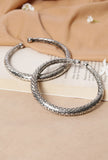 German Silver Designer Antique Look Snake Skin Design Traditional Kada Anklet