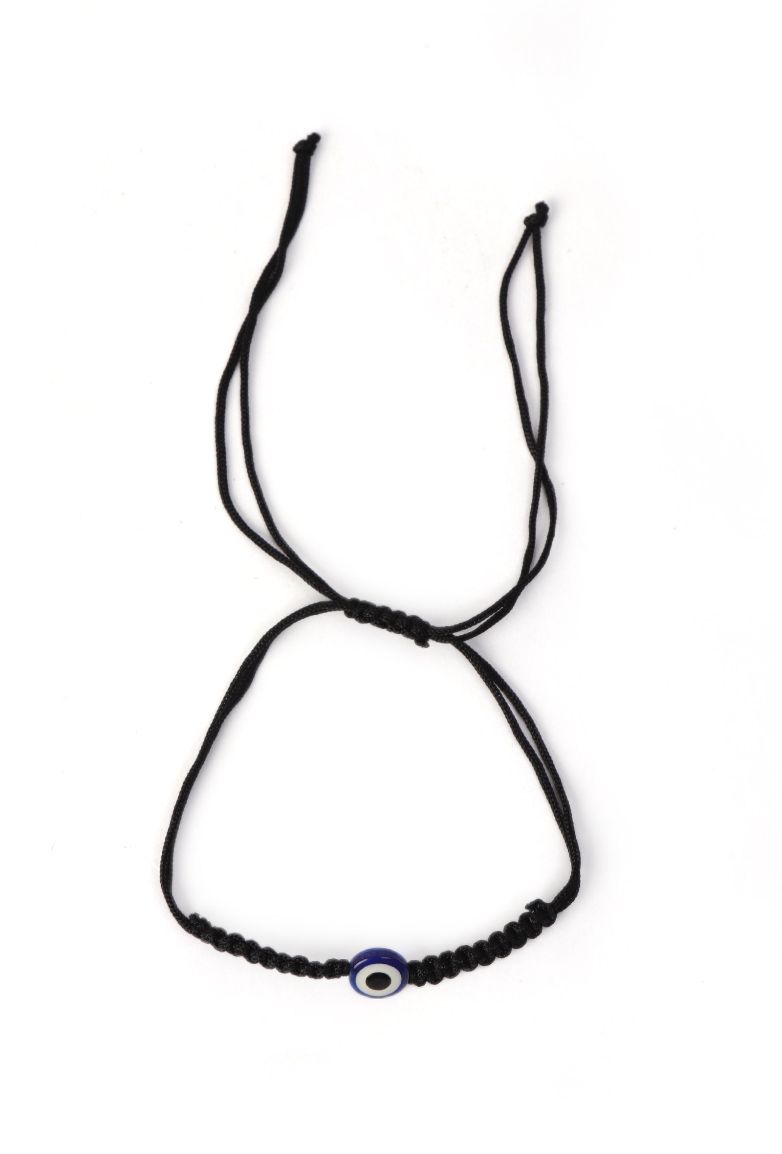 Adjustable Nazar Suraksha Anklet with Black Thread & Evil Eye Protector