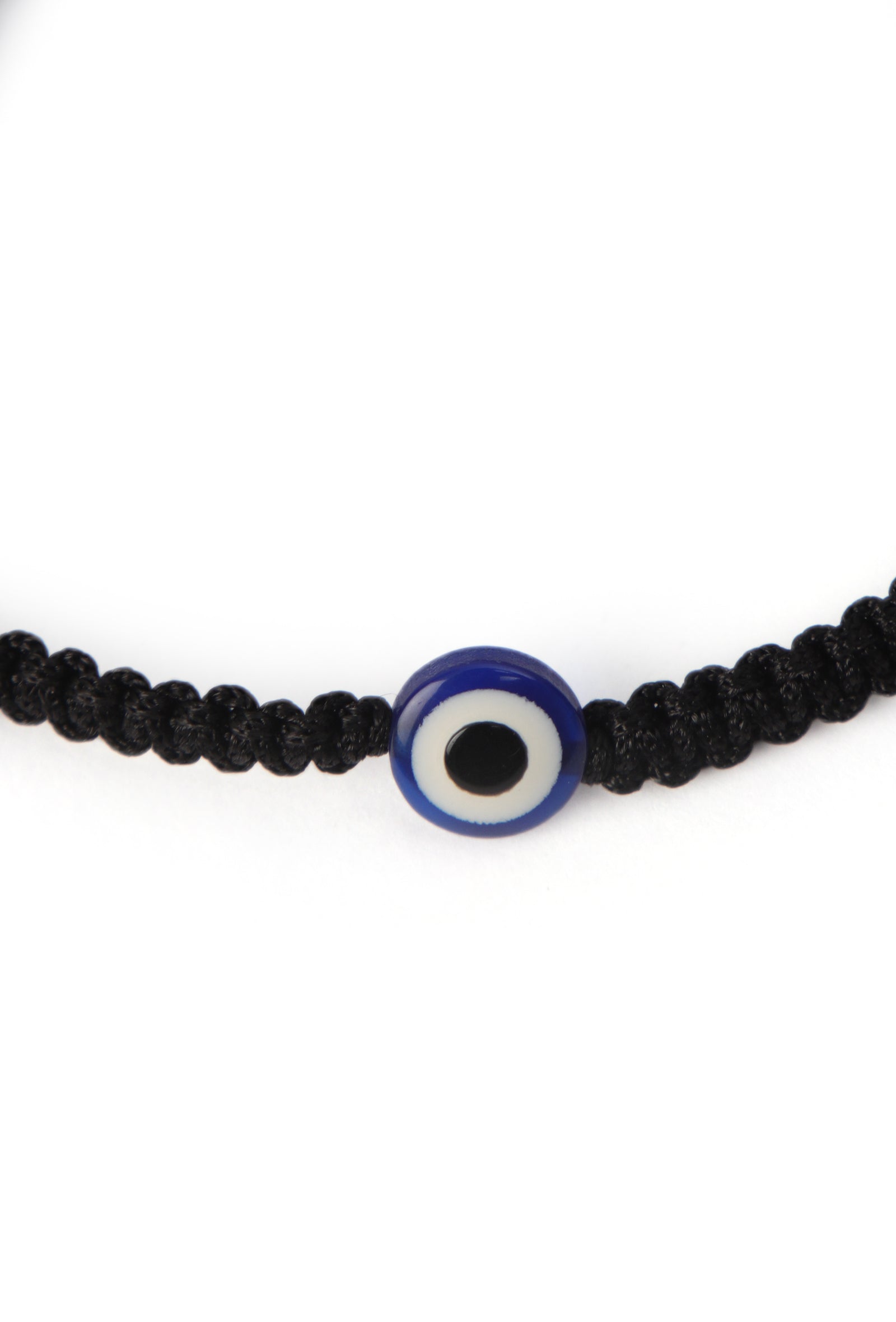 Adjustable Nazar Suraksha Anklet with Black Thread & Evil Eye Protector