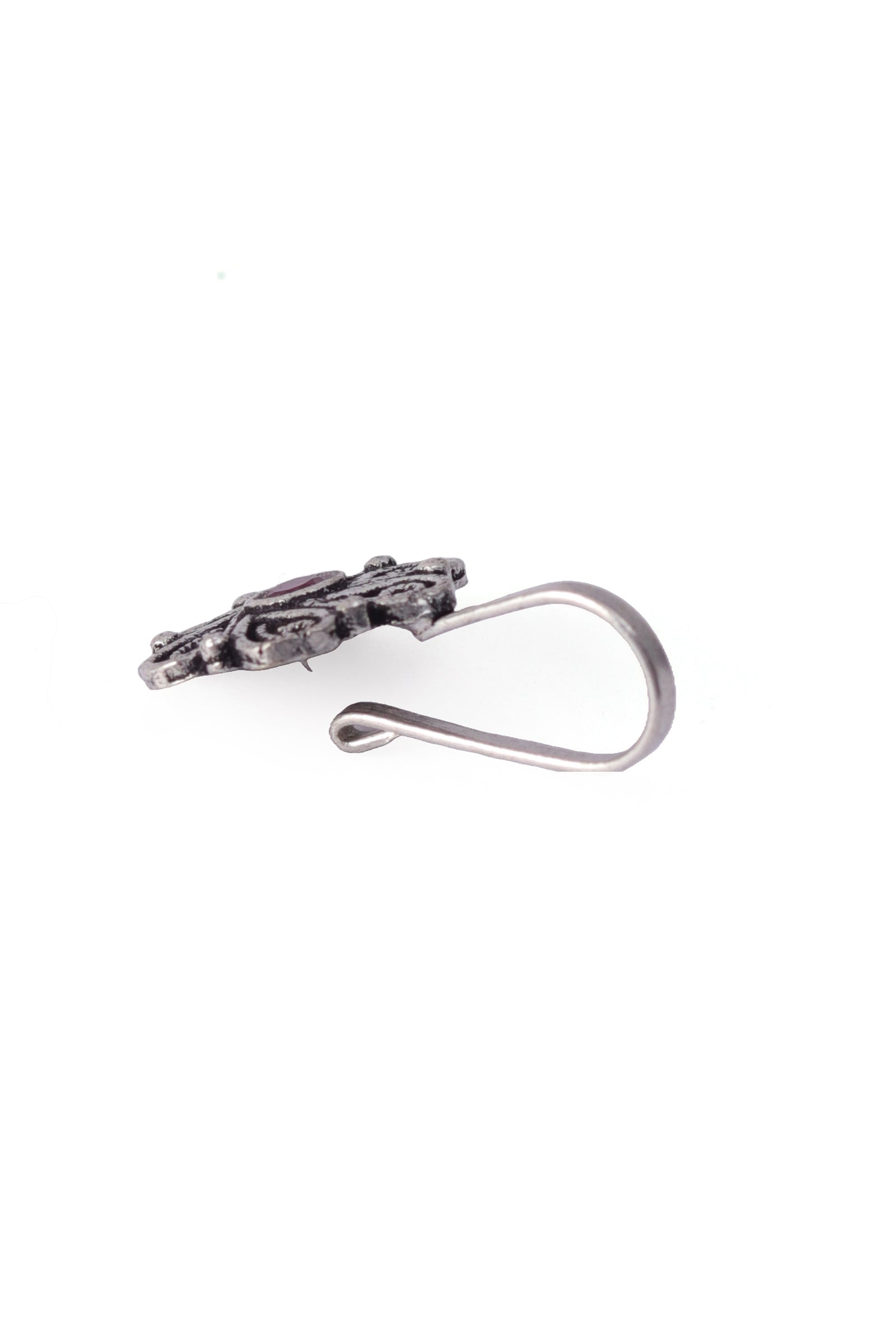 Handcrafted Floral Delight Nose pin