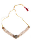 Regal Kundan Pearl Choker Set
