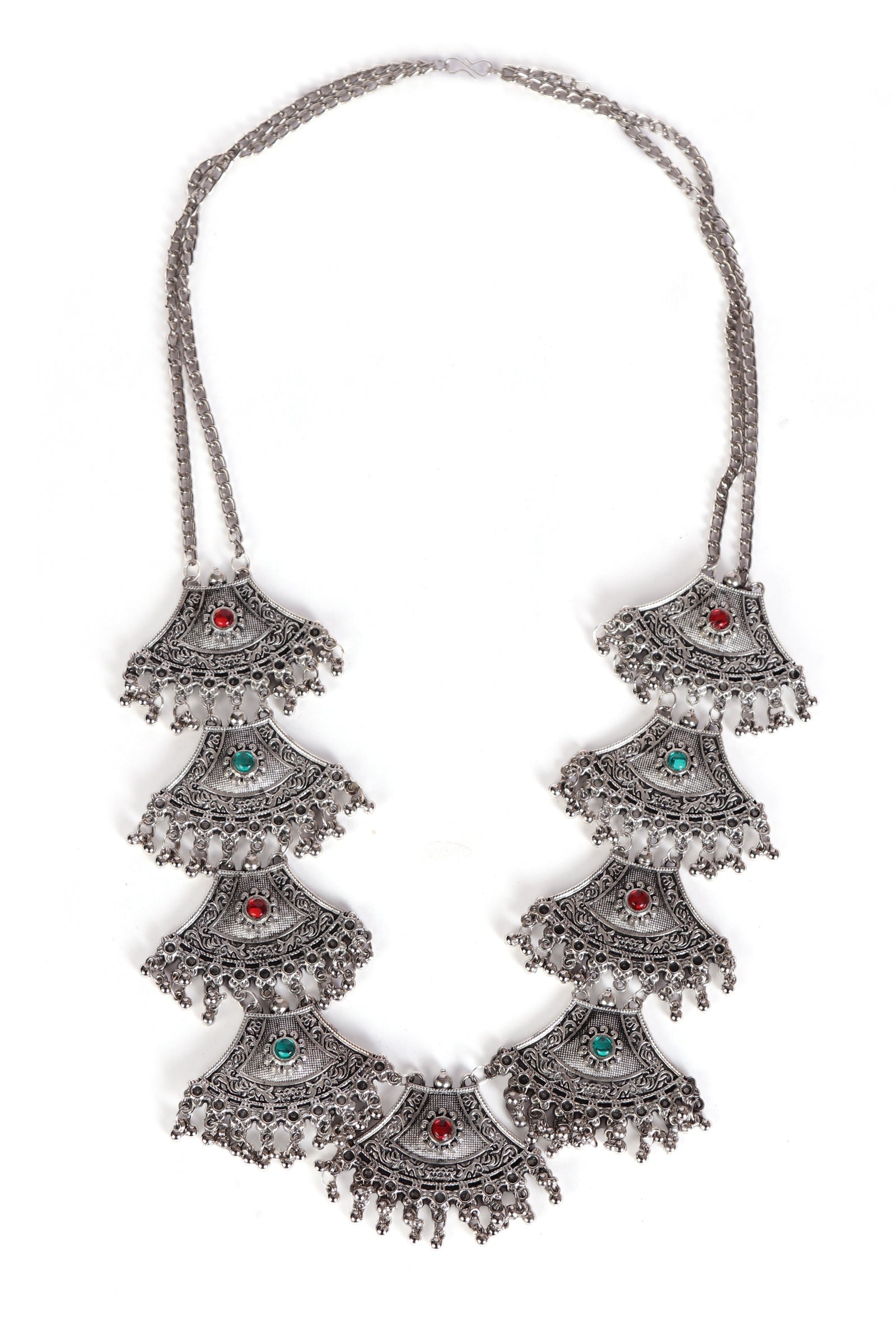 Chandbali Cascade Necklace