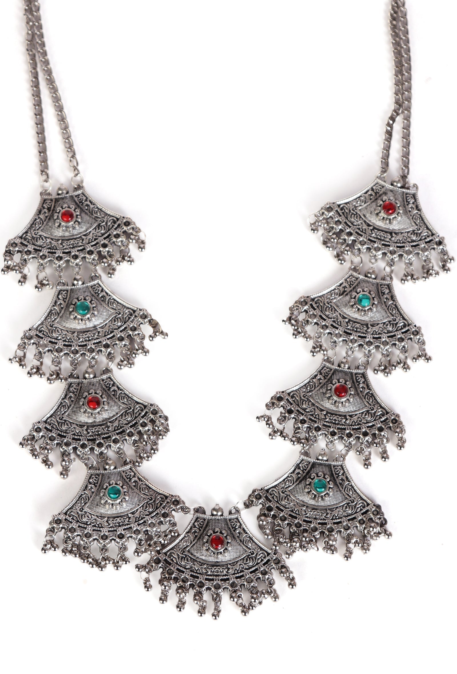 Chandbali Cascade Necklace