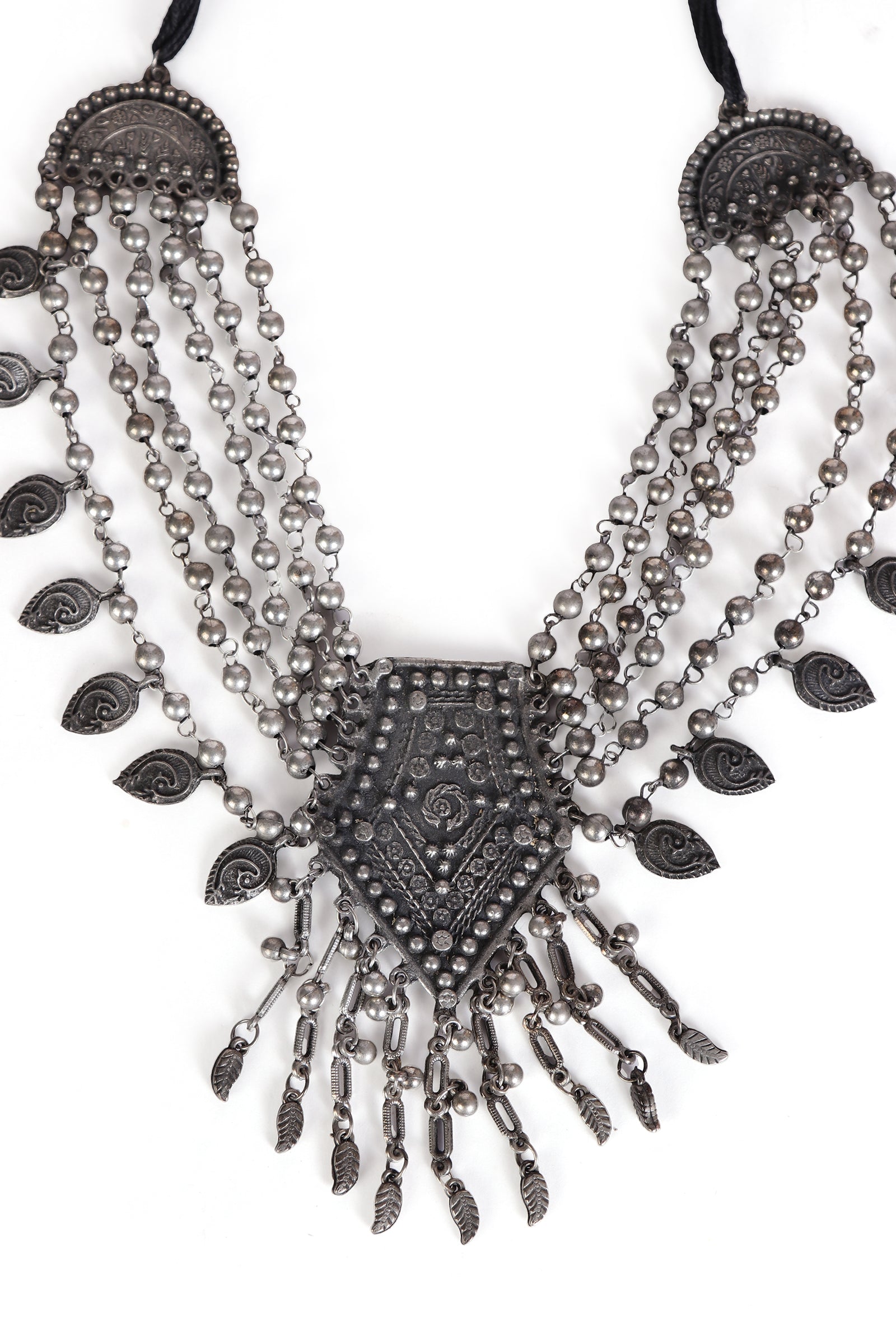 Boho Royalty Tribal Necklace And Earrings