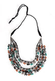 Multi-Layer Tribal Jhumki Necklace