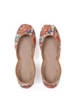 Multicolor Floral Chintz Jutti