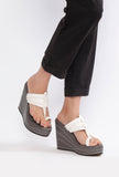 Galaxy Inspired Kolhapuri Inspired Wedges