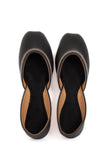 Black Chandini Braided Juttis