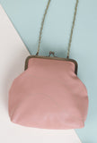 Solid Pink Clutch Bag