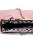 Solid Pink Clutch Bag