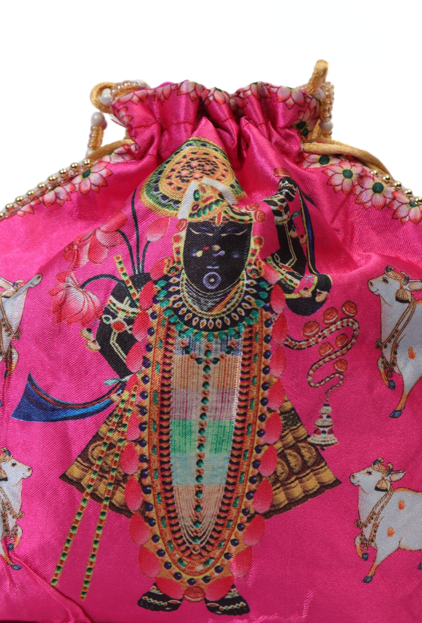 Sacred Shreenath Potli With White Moti