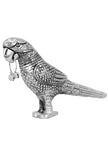 Parrot Siver Polished Table Decor