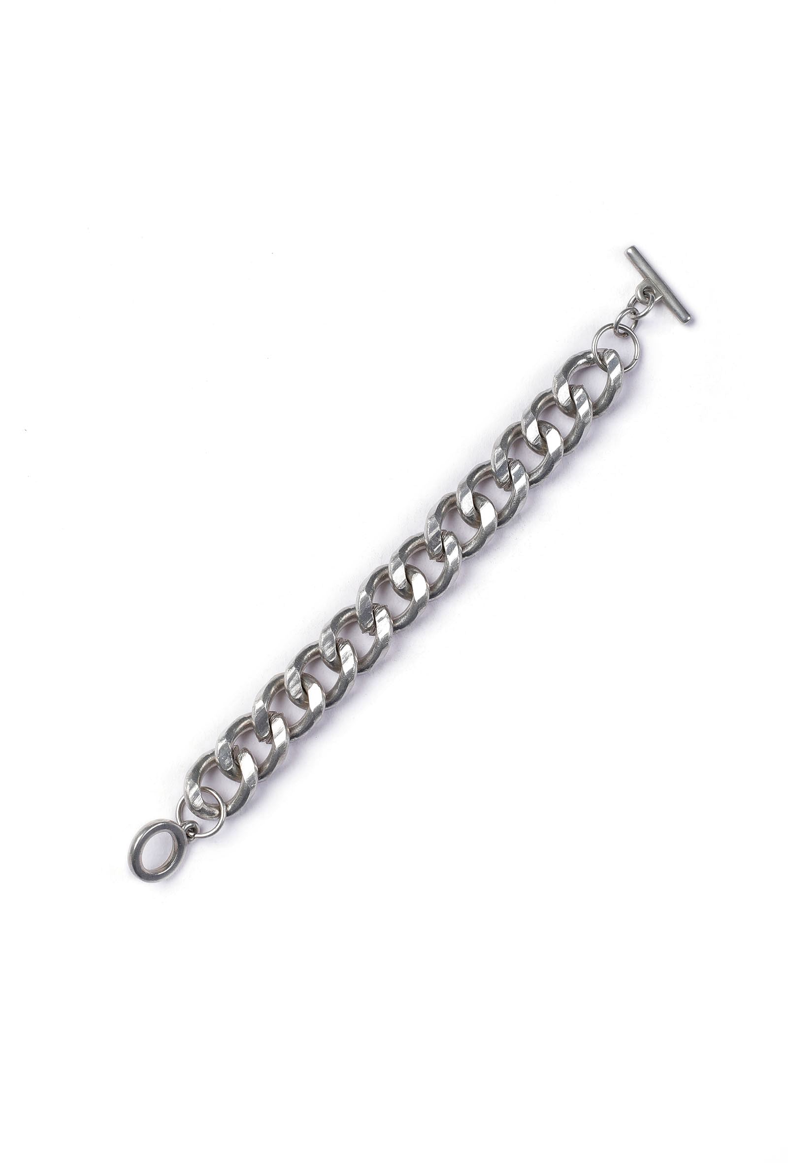 Inbar Twisted Silver Chain Bracelet