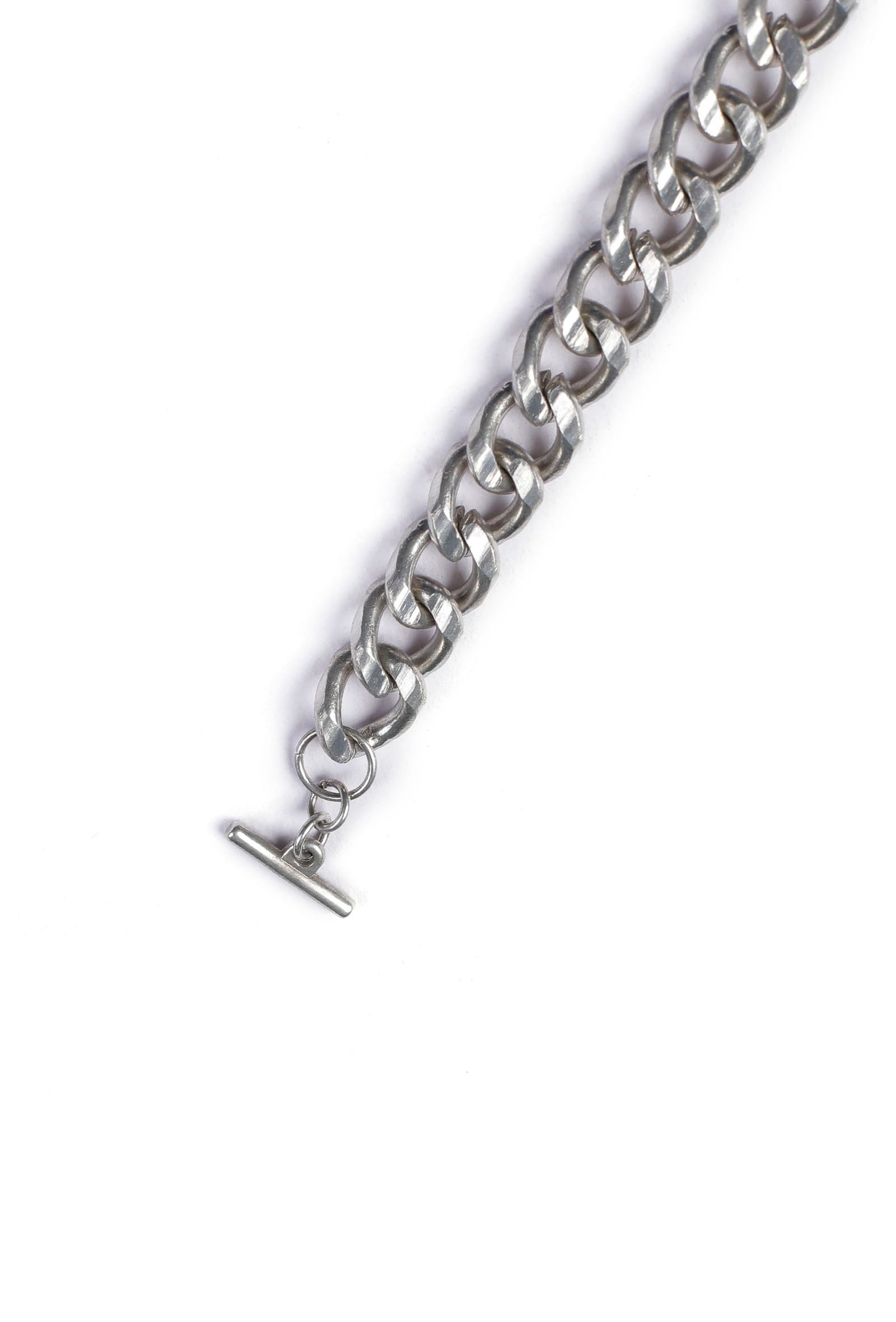 Inbar Twisted Silver Chain Bracelet