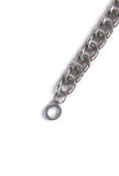Qadira Three Layered Silver Chain Bracelet