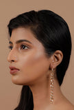Zaina Copper Chained Earrings