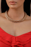 Gamila Brass Gold Necklace