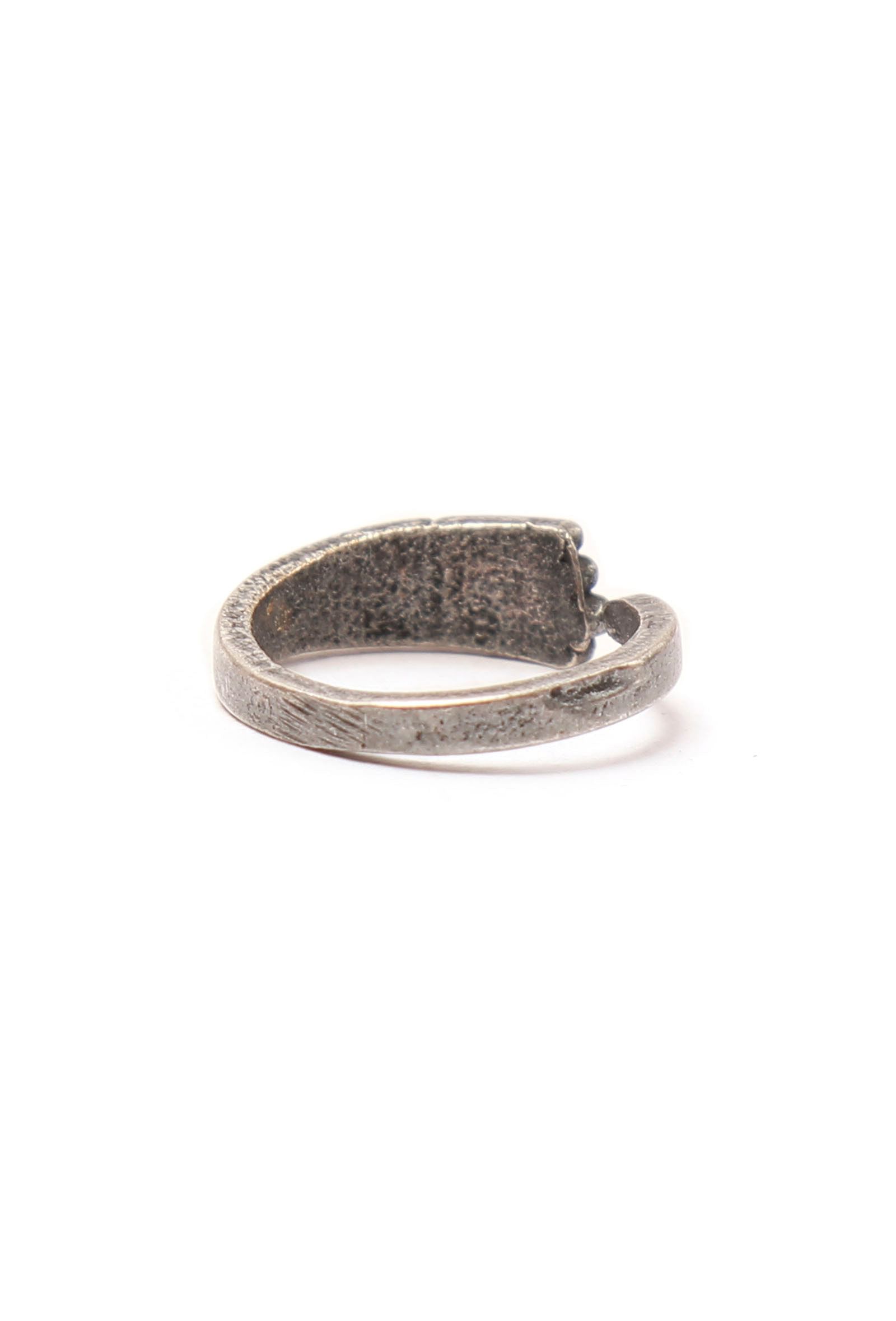 Set of 4: Motif Ghungroo Silver Brass Toering