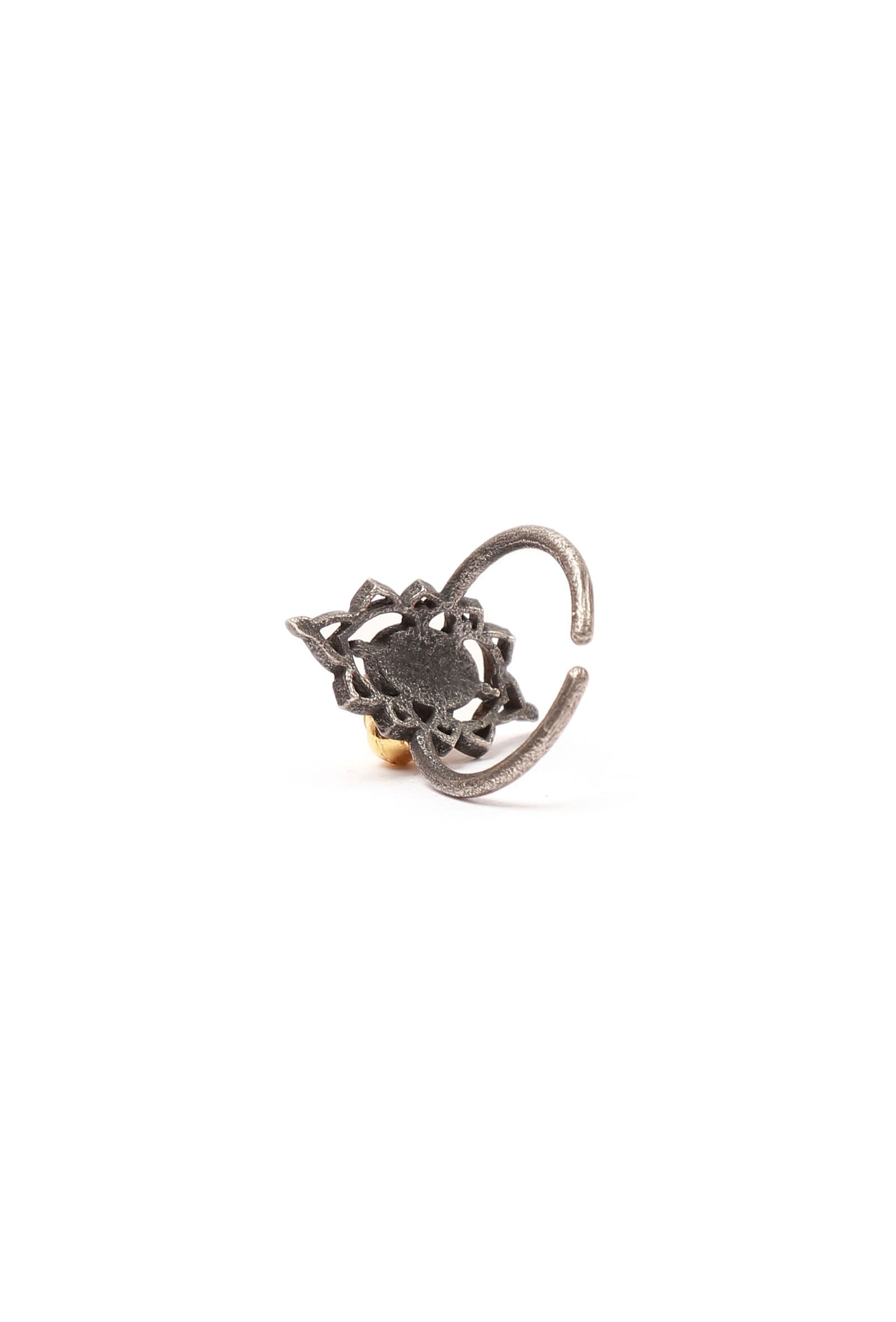 Set of 4: Lotus Silver Brass Toering