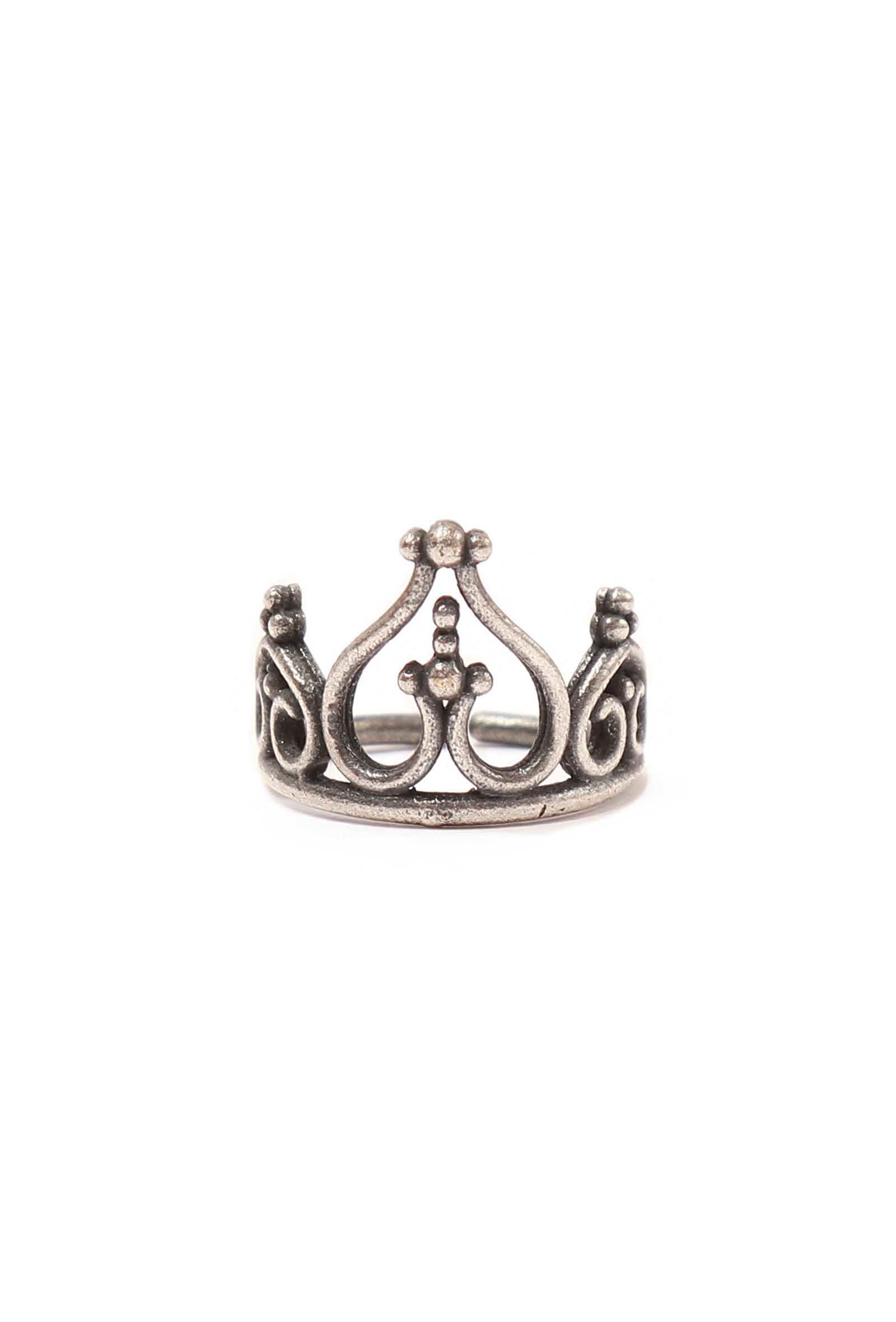 Set of 4: Reva Silver Brass Toering