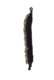 Onyx black tribal anklet price