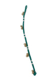 Set of 2: Emerald Green Tribal Anklet