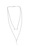 Grace Silver Layered Chain