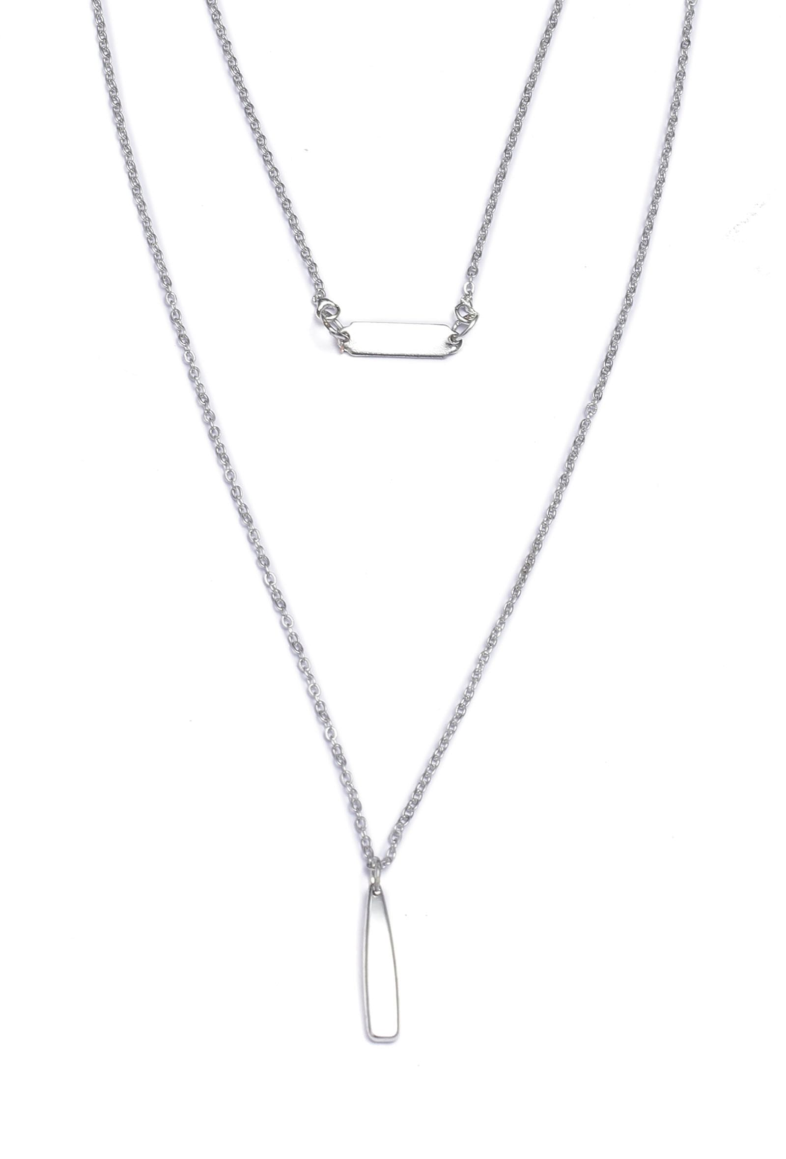 Grace Silver Layered Chain
