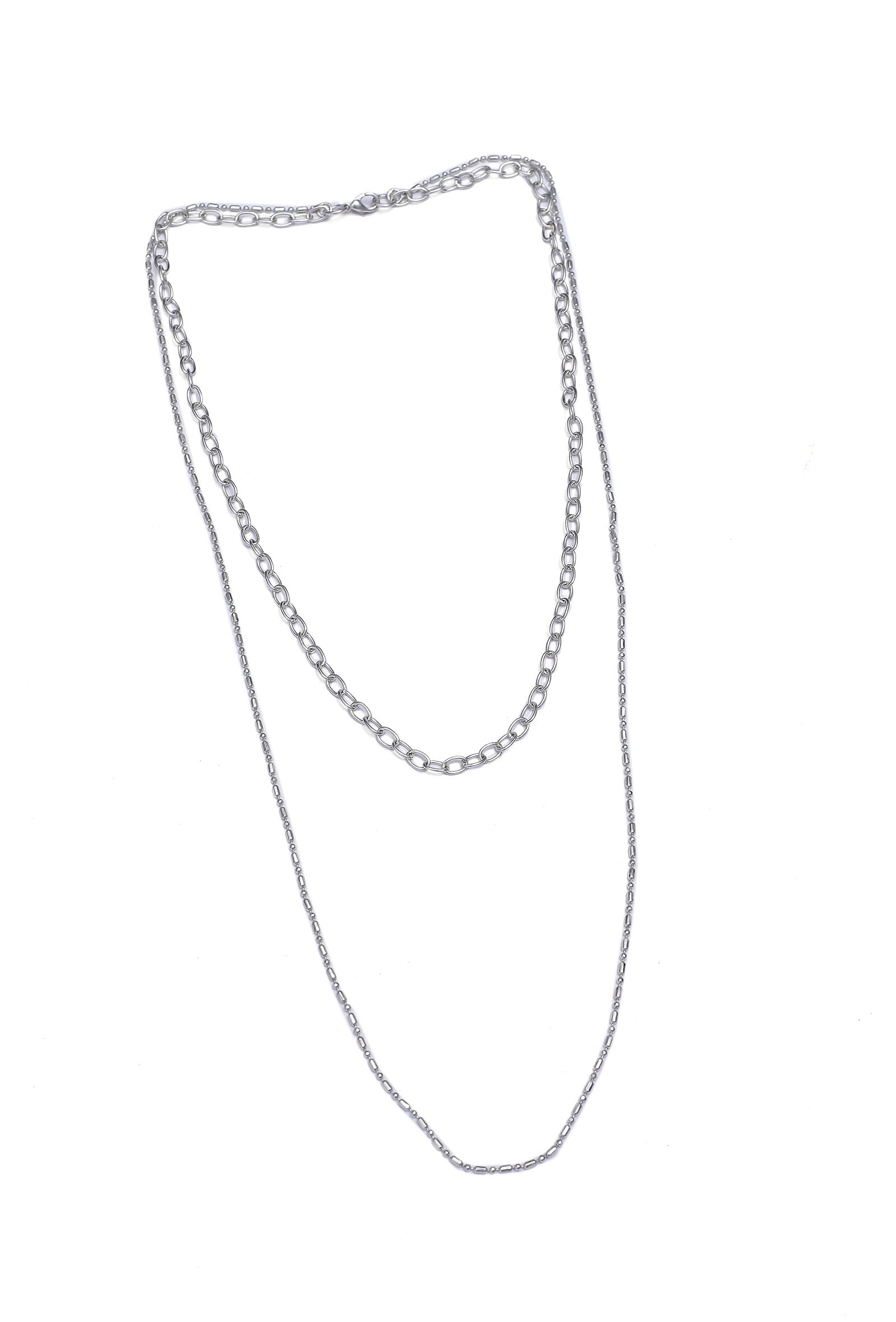Alice Silver Layered Chain
