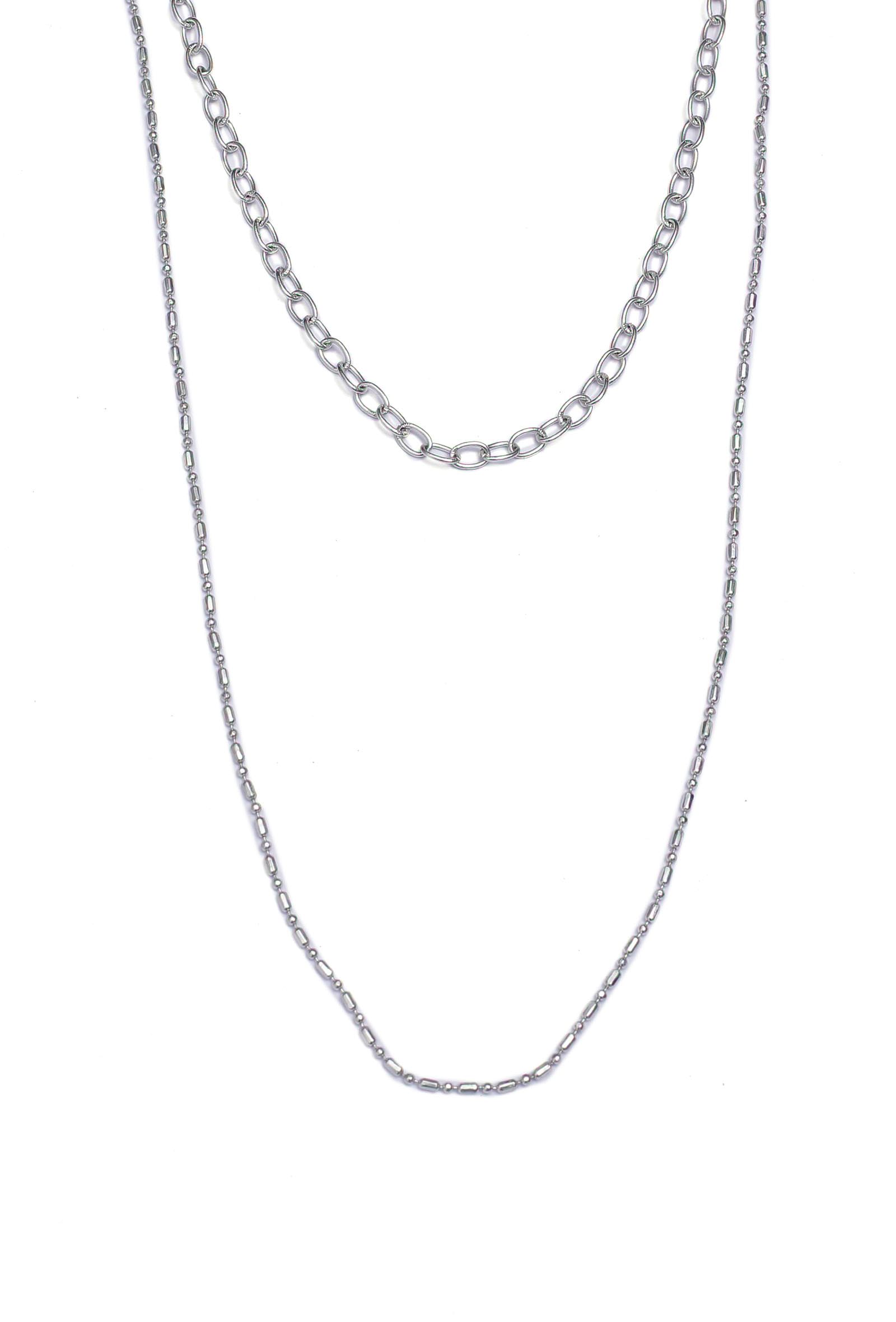 Alice Silver Layered Chain