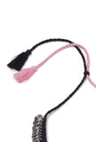 Mahira Duo Black and Pink Tribal Coin Necklace