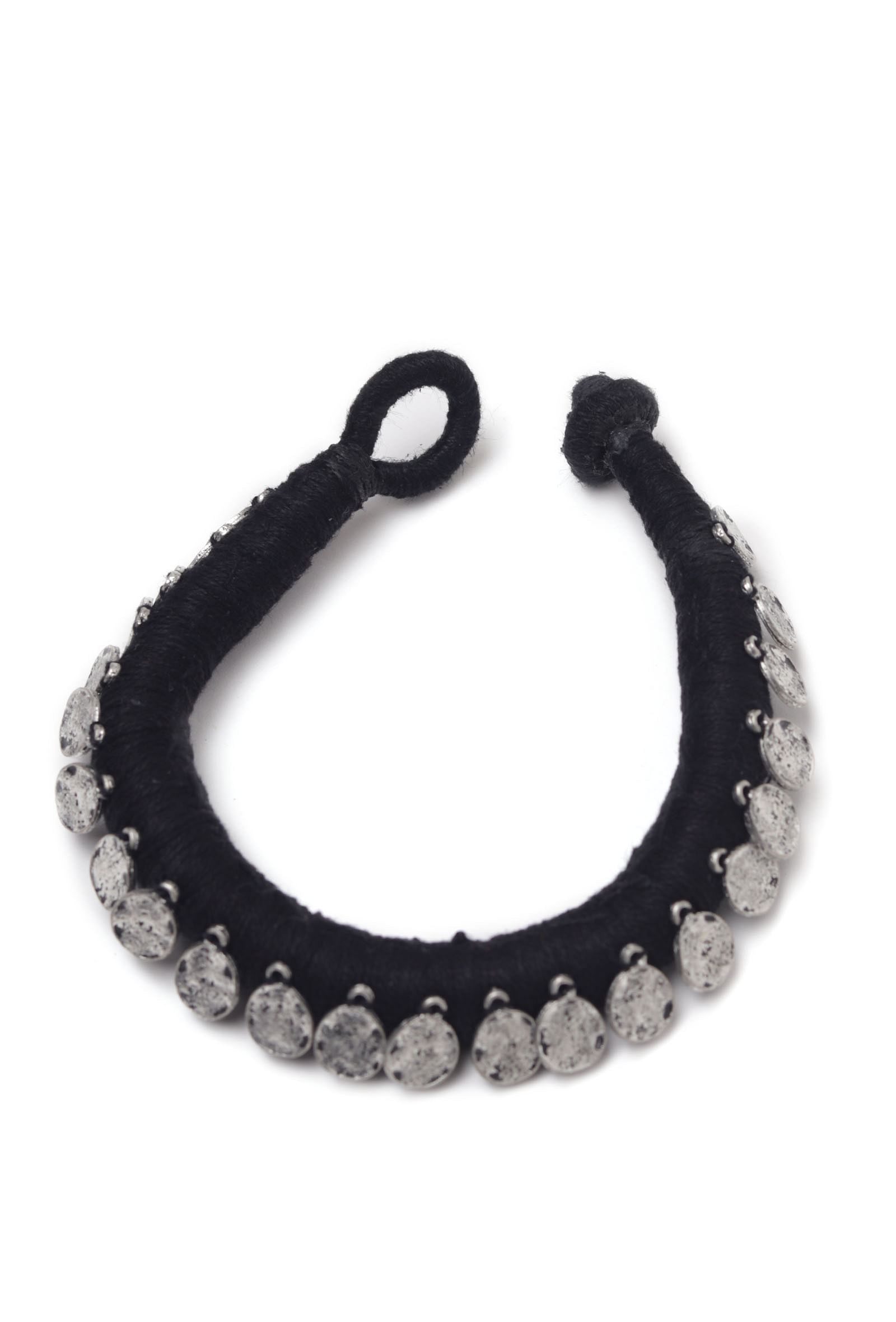 Black Coin Pajeb Anklet