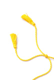 Moska Yellow Tribal Ghungroo Necklace
