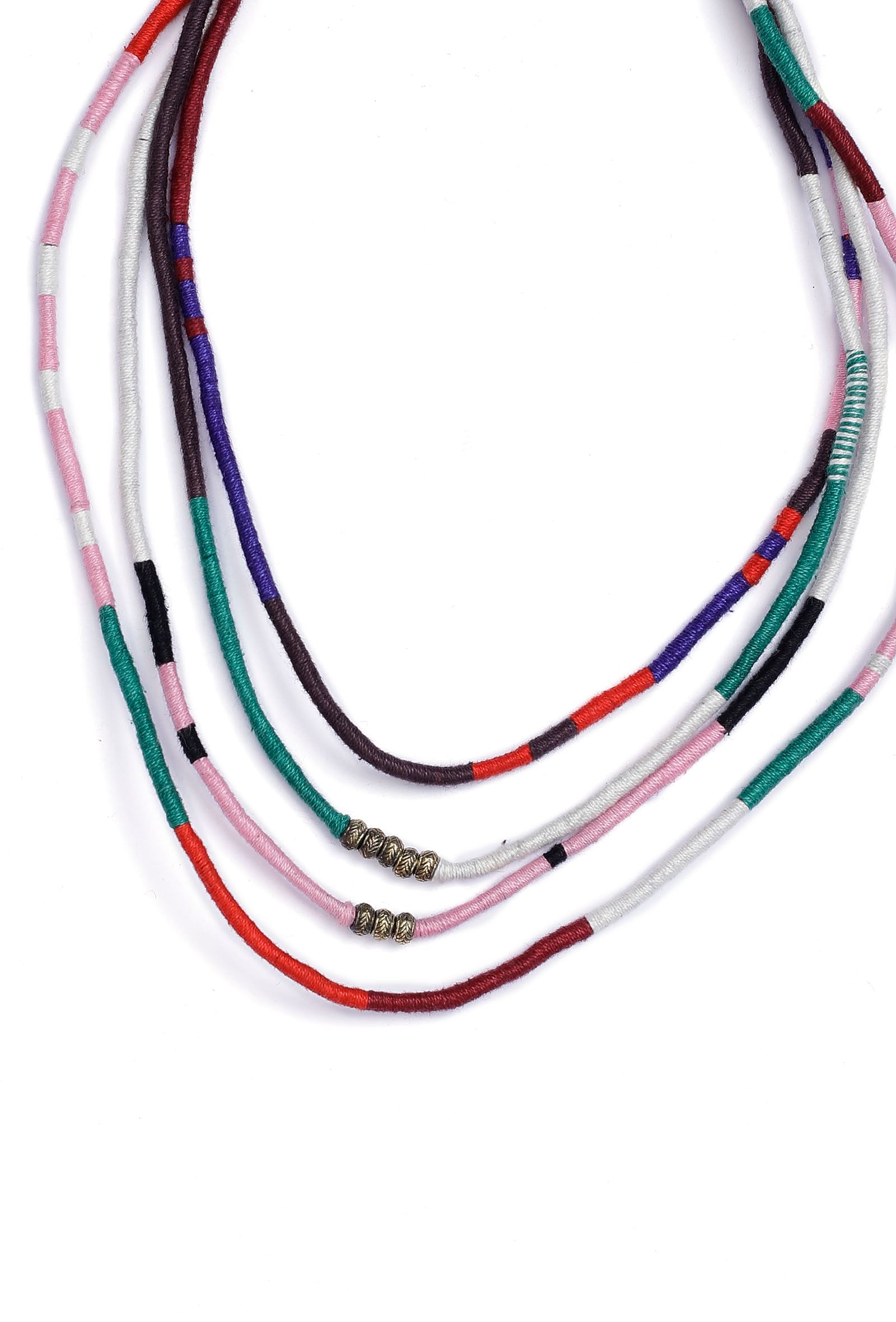 Myriah Layered Thread Necklaces