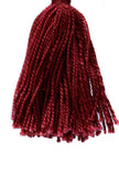 Maroon Tribal Thread Earrings
