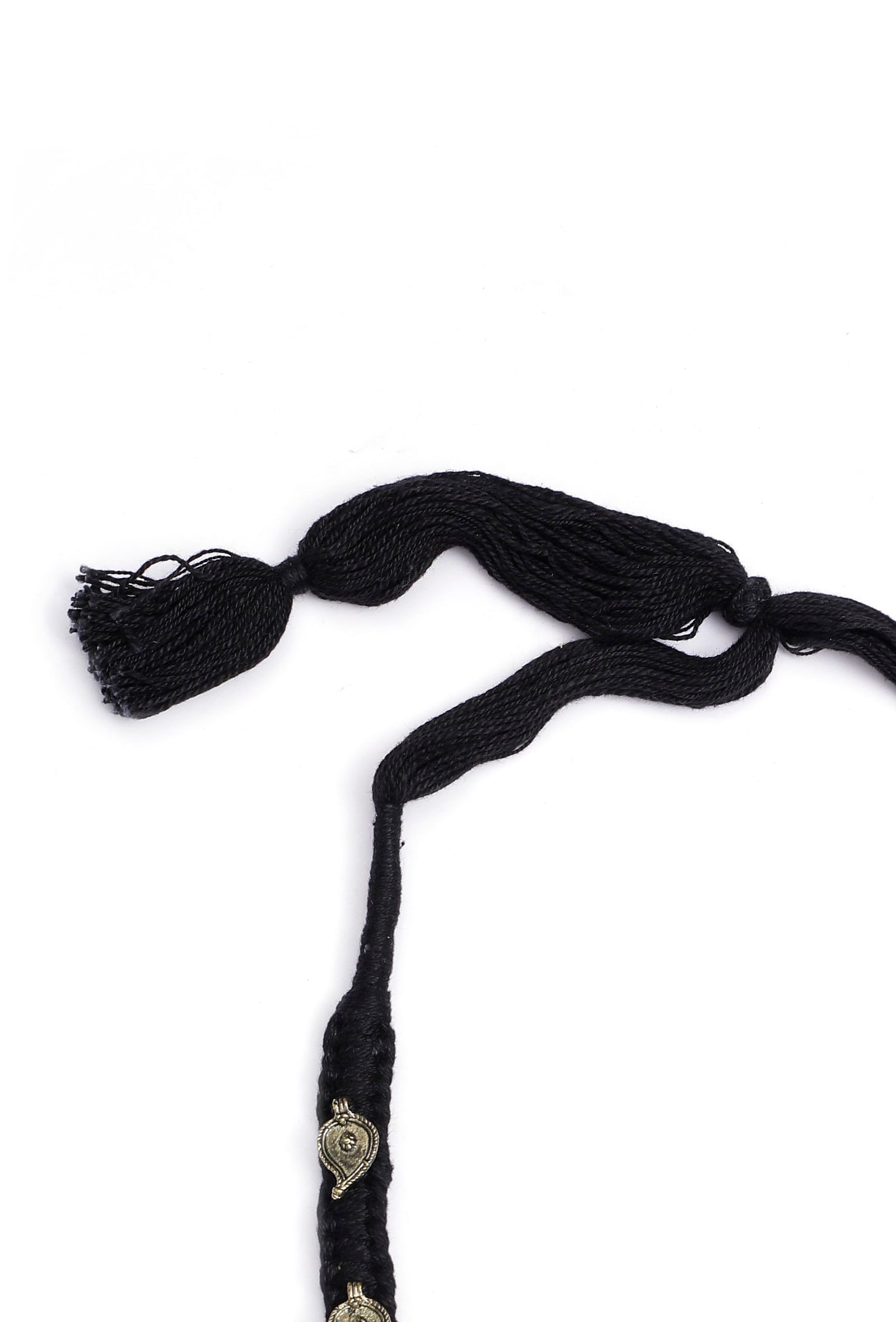 Onyx Black Chain Tribal Necklace
