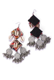 Adya Silver Kutch Earrings