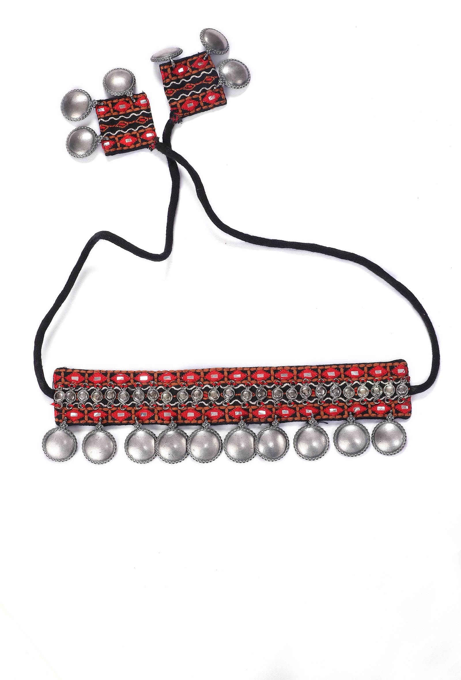 Advaika Kutch Silver Necklace