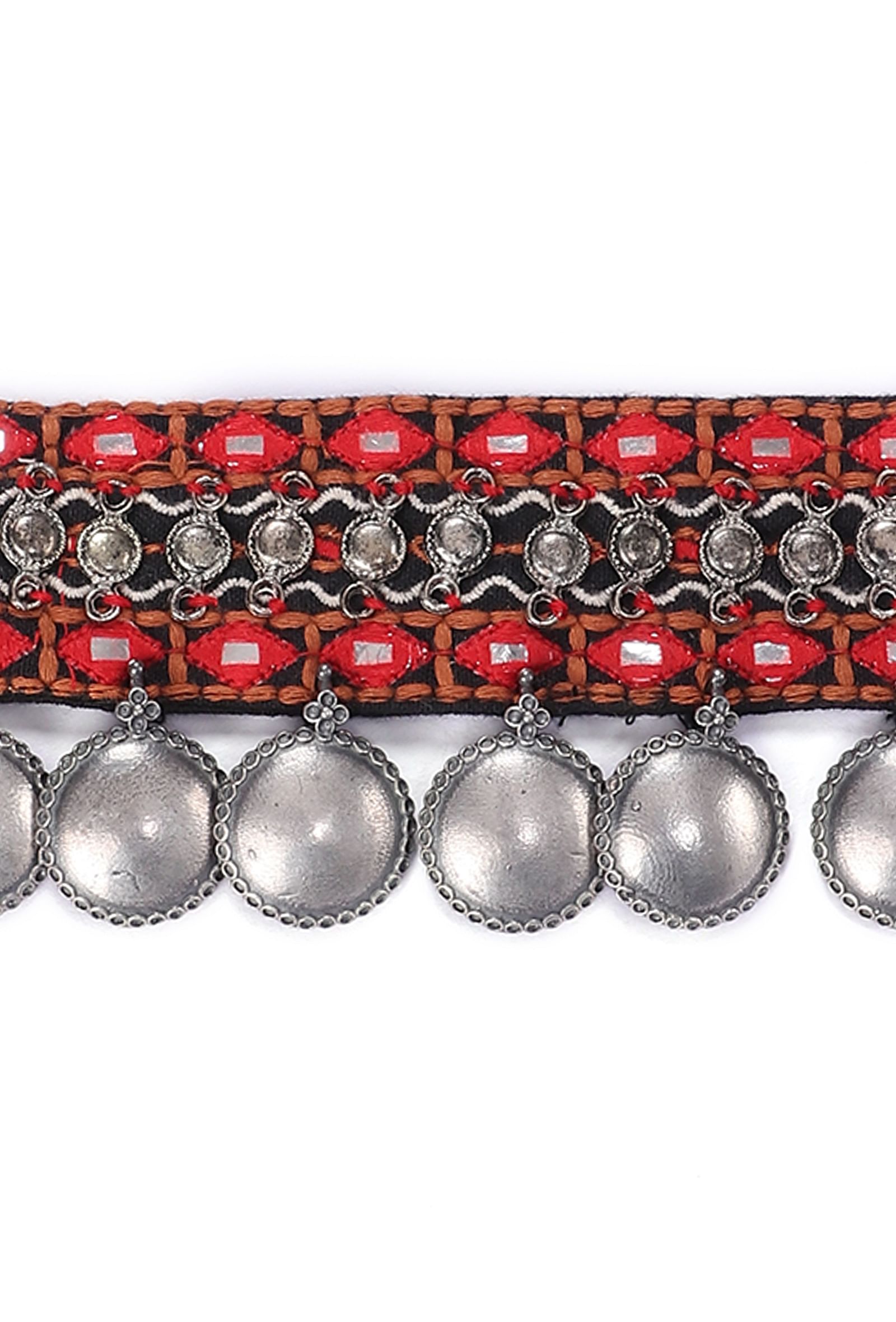 Advaika Kutch Silver Necklace