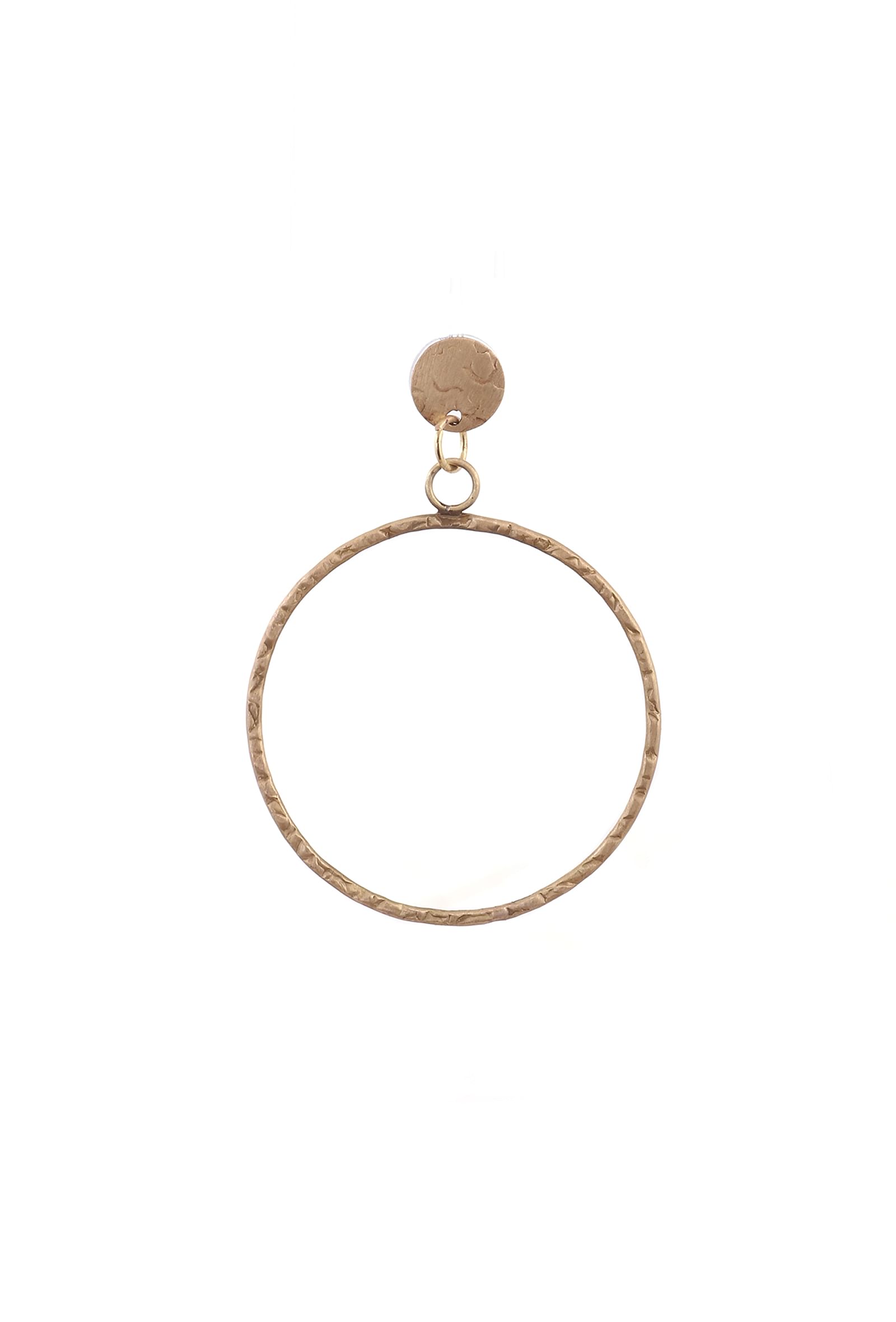 Hoop Brass Earrings